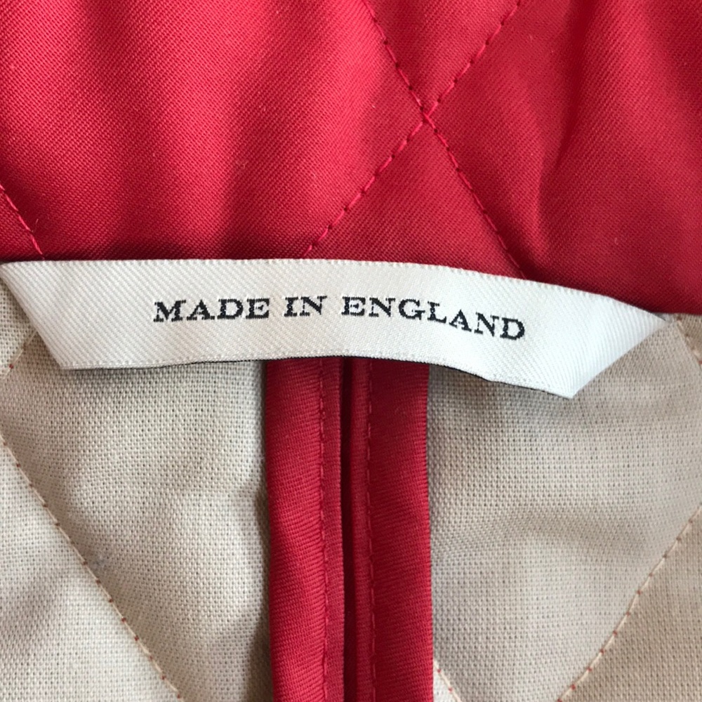 Burberry Red Diamond Quilted Jacket - Picture 7 of 11